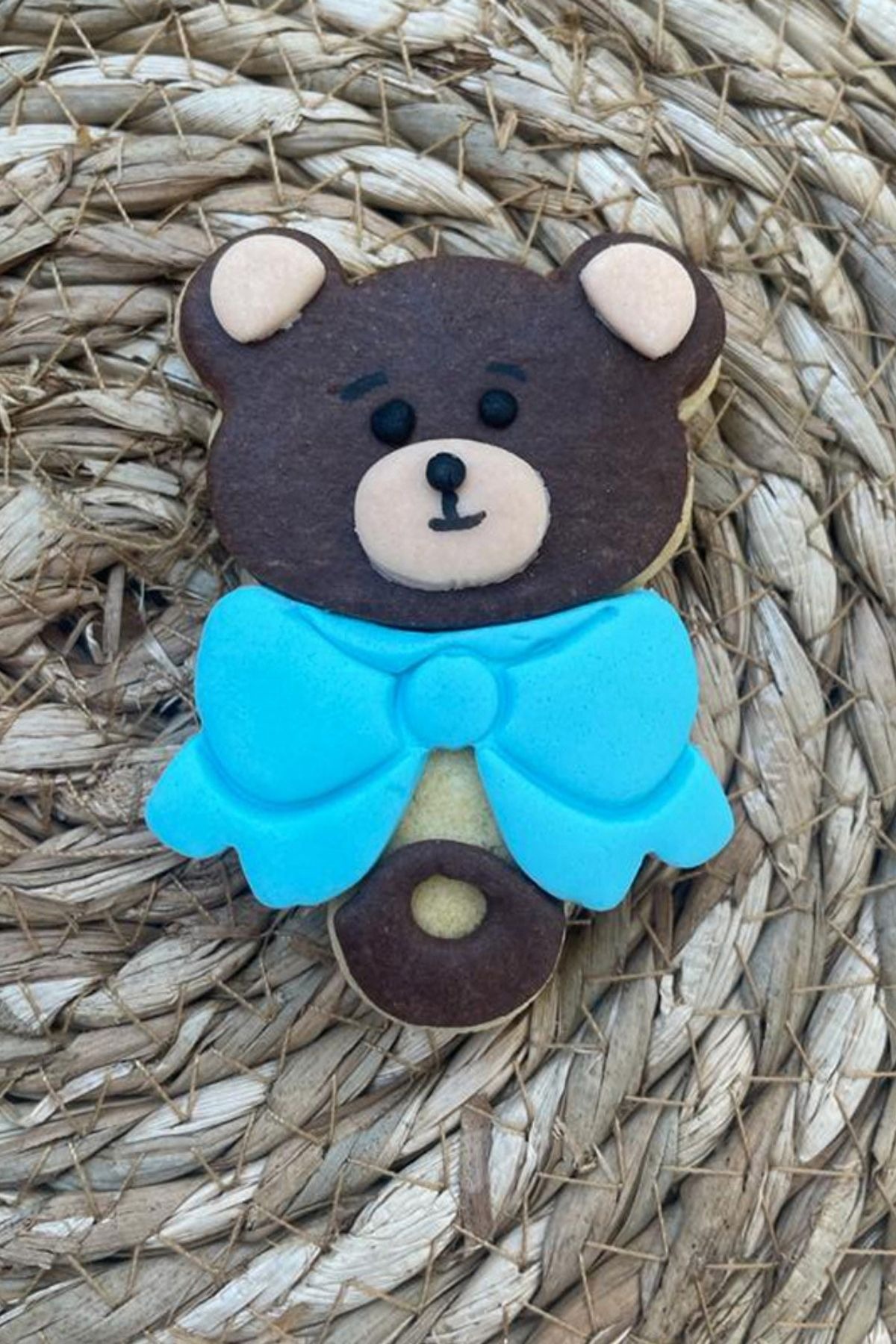 Erkek Bebek Kurabiyesi – Baby Shower & Hastane Çıkışı Şeker Hamurlu Kurabiye Seti 20 Adet 