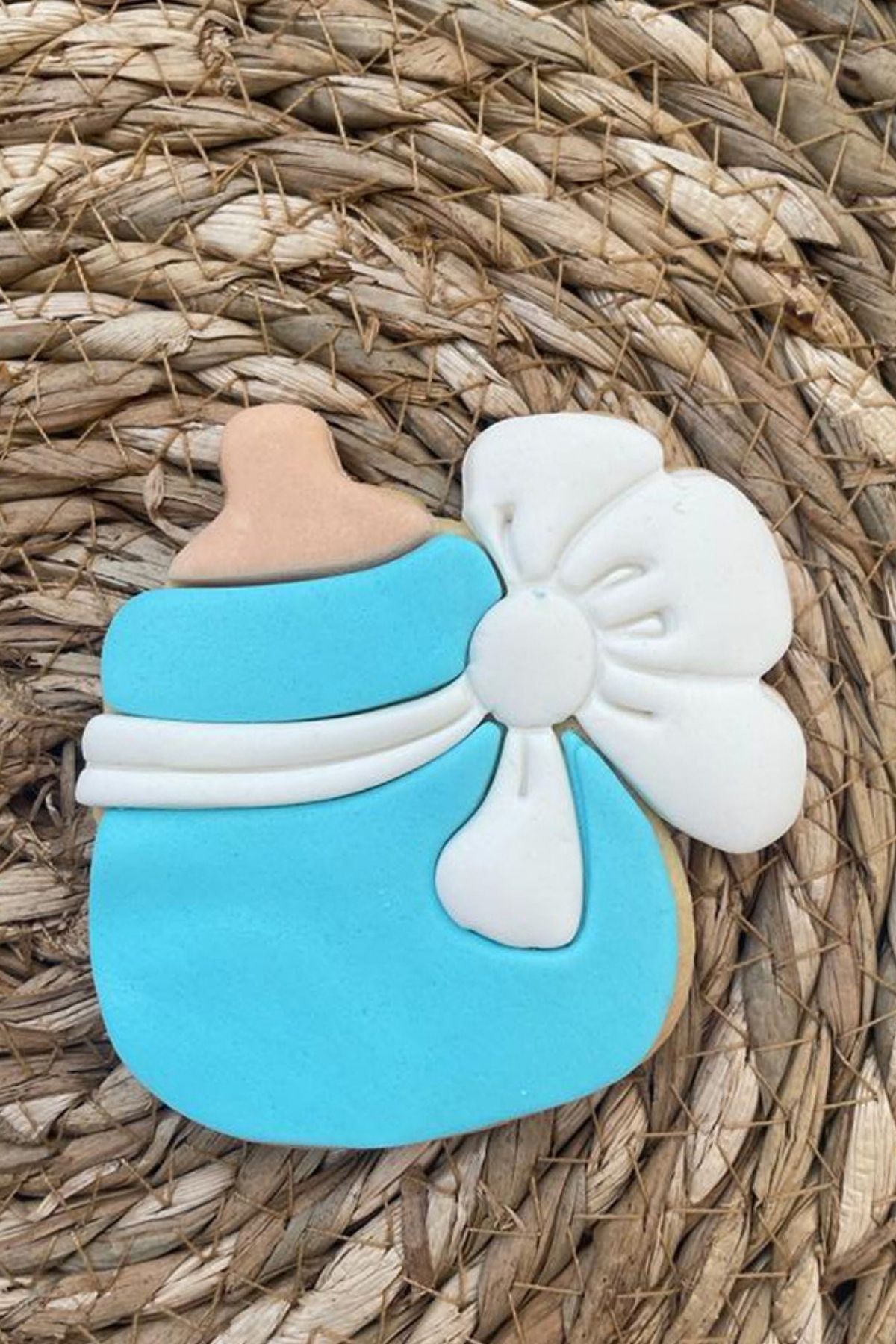 Erkek Bebek Kurabiyesi – Baby Shower & Hastane Çıkışı Şeker Hamurlu Kurabiye Seti 20 Adet 