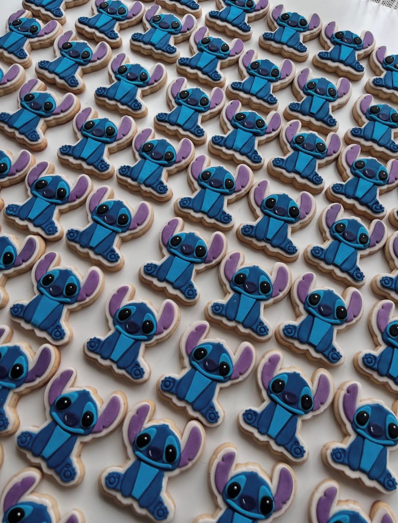 Stitch Kurabiye Seti | 20 Adet Şeker Hamurlu Figürlü Kurabiye