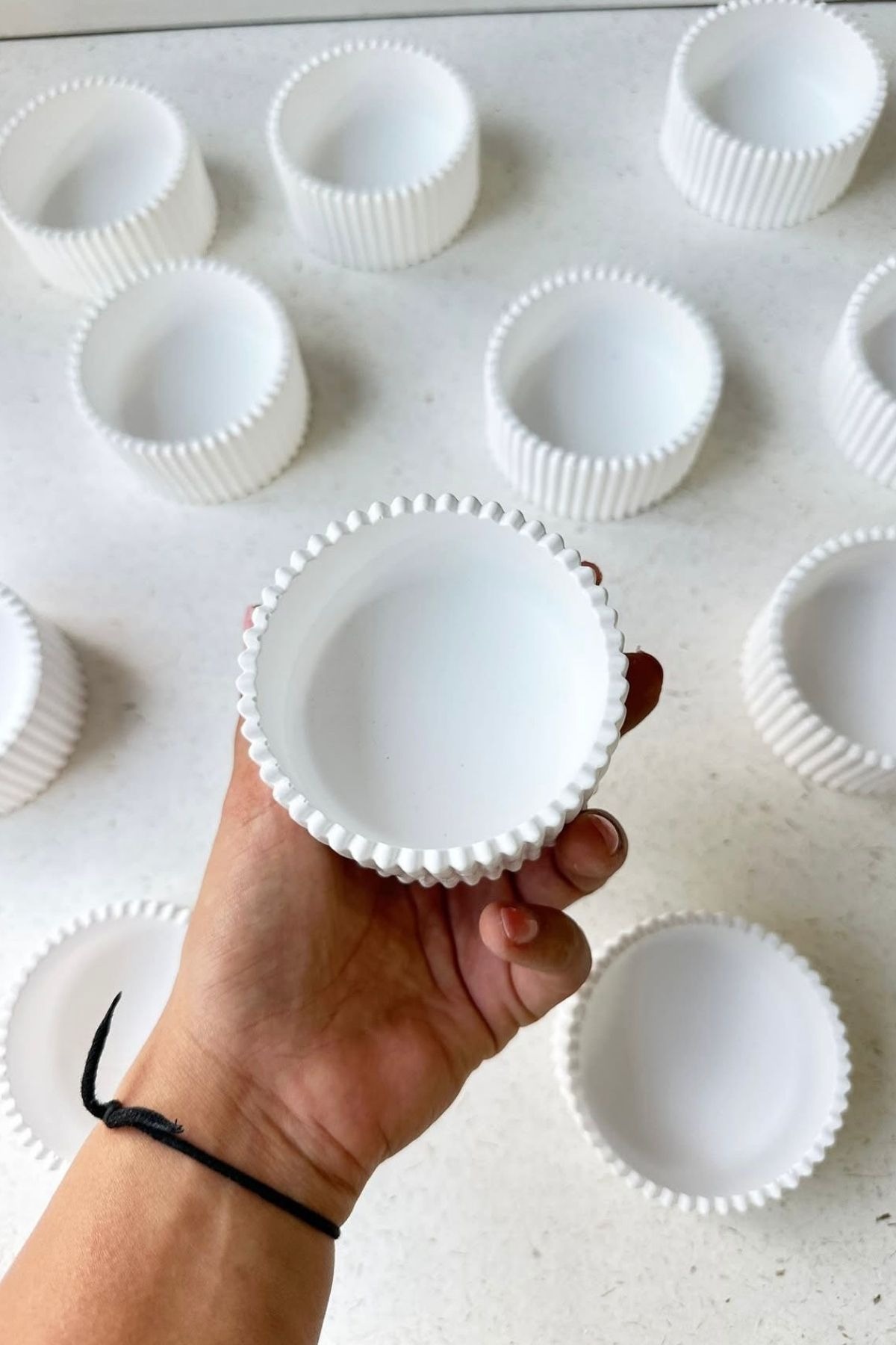 100 Adet Dekoratif Mumluk – Modern Minimal Tasarım Toplu Satış