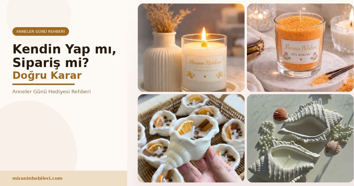 Kendin Yap mı, Sipariş mi? Anneler Günü Hediyesinde Doğru Karar