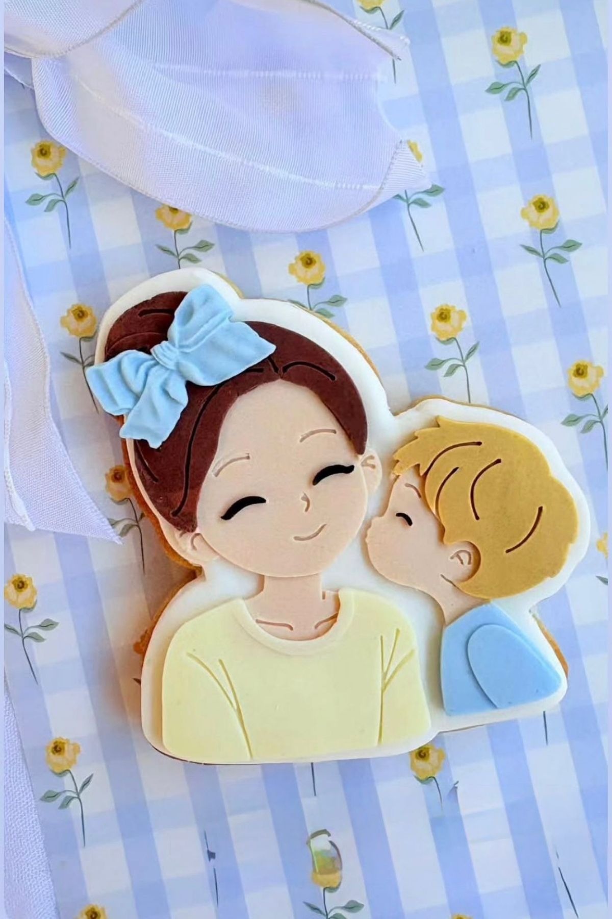 Anne & Oğul Kurabiye Seti (3’lü) – Şeker Hamurlu Kişiye Özel Premium Hediyelik