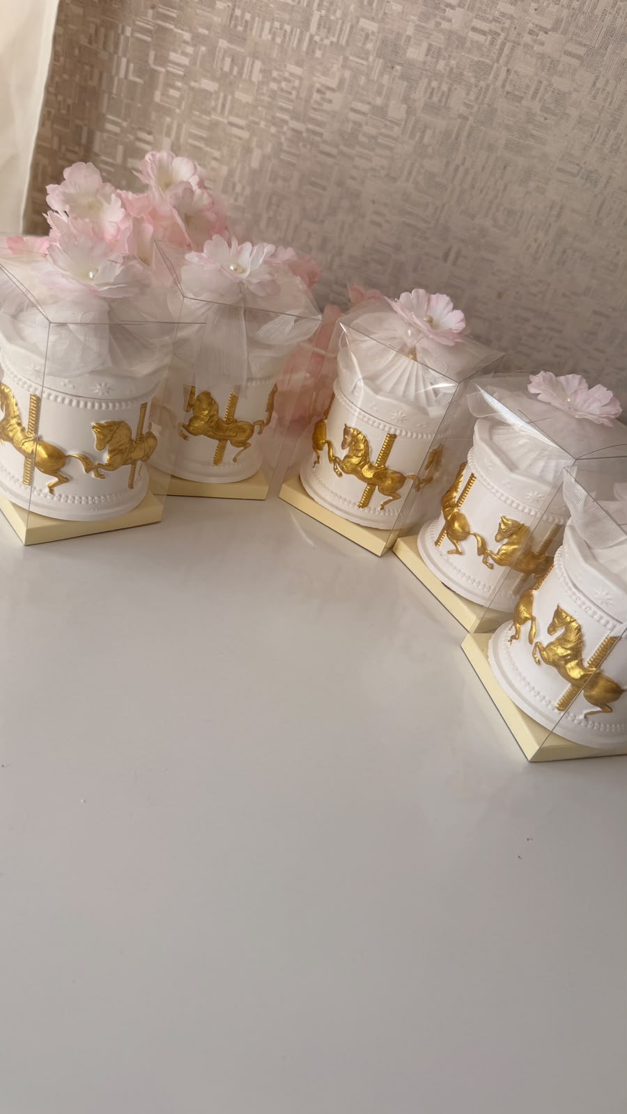  Atlı Karınca Tasarımlı Mum Seti – Gold Detaylı Lüks Hediyelik Mum 10 Adet